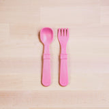 Fork and Spoon (Baby Pink)