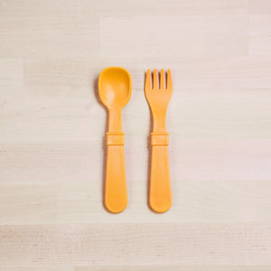 Fork and Spoon (Sunny Yellow)
