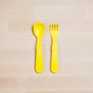 Fork and Spoon (Yellow)