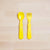 Fork and Spoon (Yellow)
