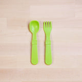 Fork and Spoon (Green)