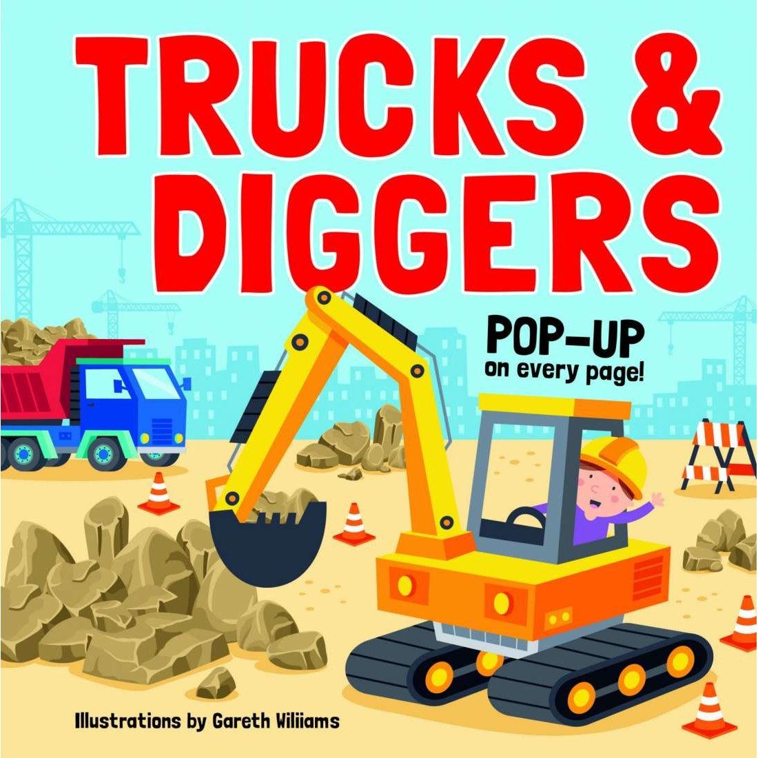 Pop Up Book (Trucks & Diggers)