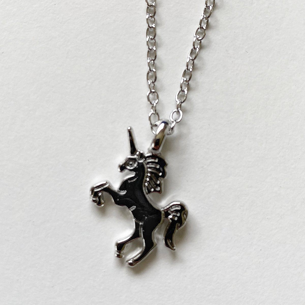 Unicorn Necklace (Silver)