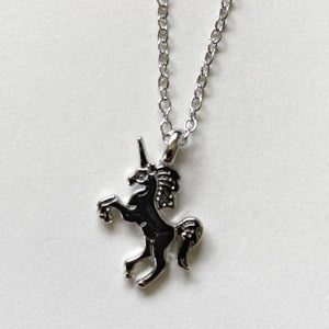 Unicorn Necklace (Silver)