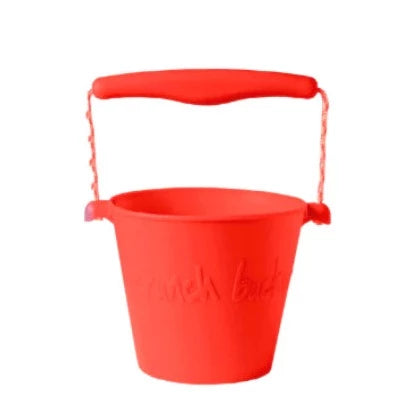 Scrunch Bucket (Neon Coral)