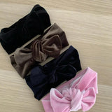 Velvet Bow Knot Headband
