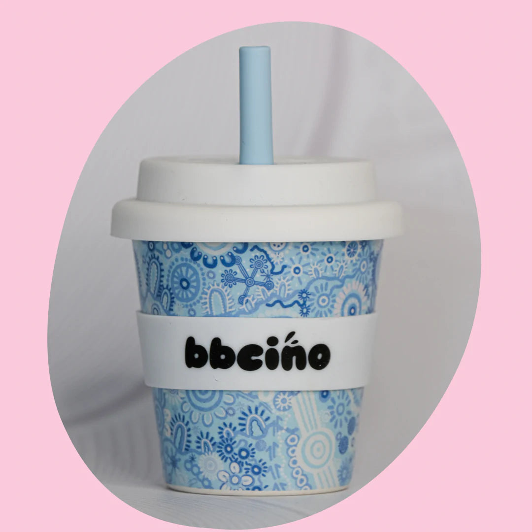 Country In Blue Bamboo Babycino Cup