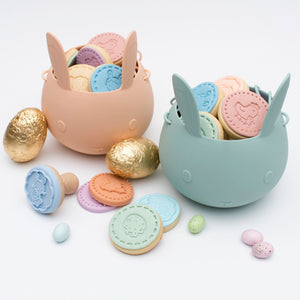 Easter Bunny Basket (Blush)
