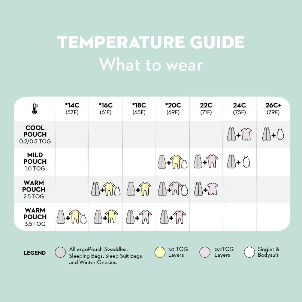 Cocoon Swaddle Bag 0.2 tog (Grey Marle)