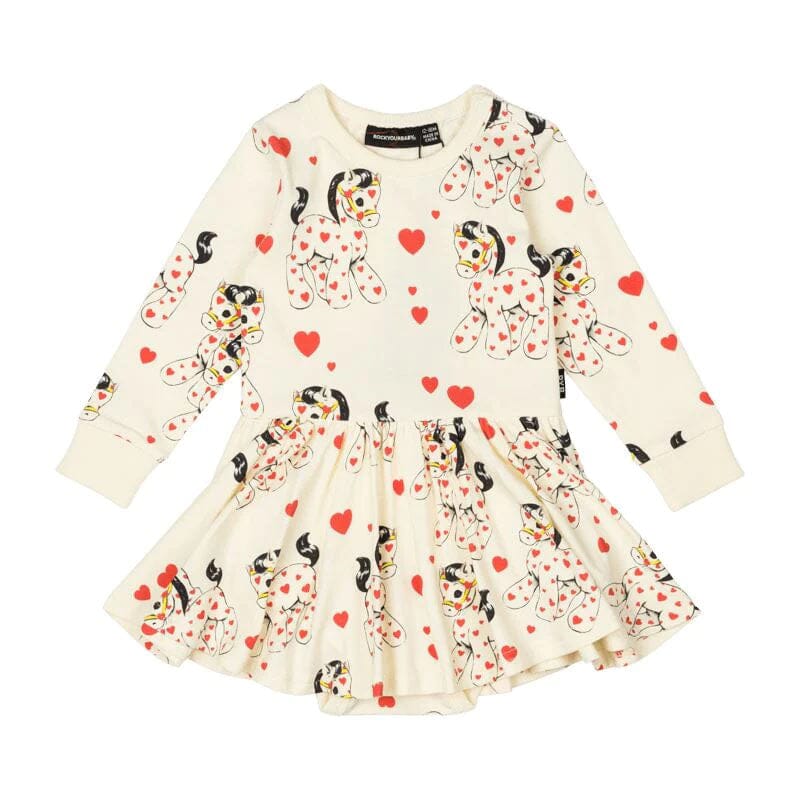XO PONY BABY WAISTED DRESS